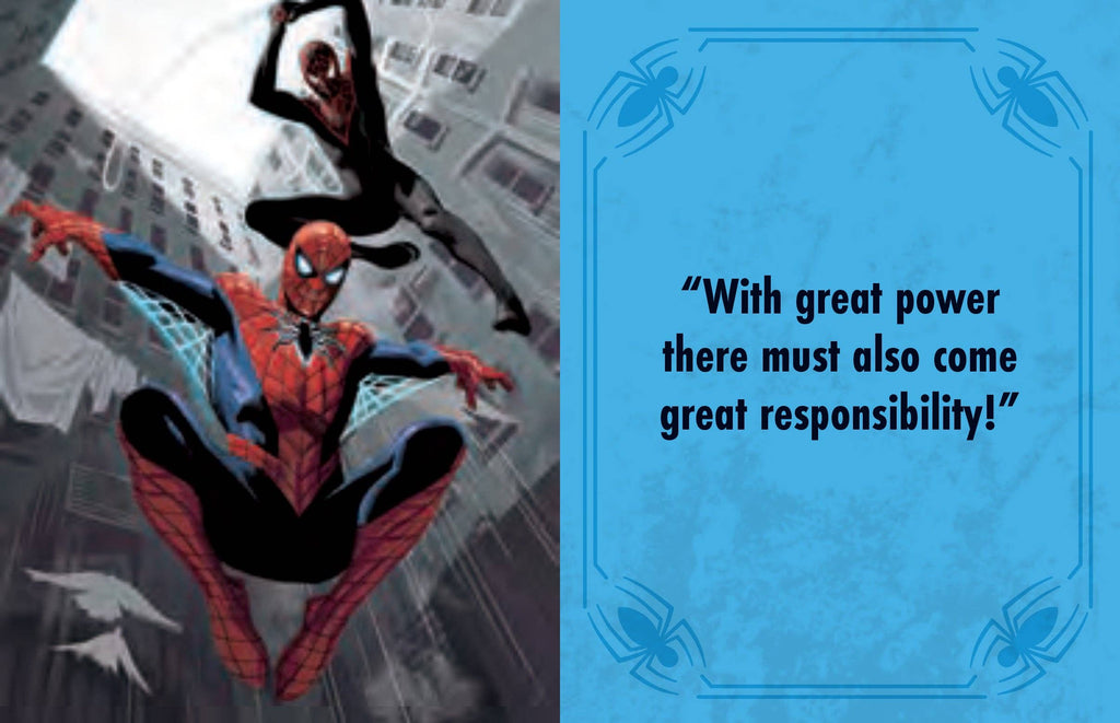 Insight Editions - #1 Pop Culture Publisher - Marvel Comics: Spider-Man: Quotes and Quips from Your Friendly Neighborhood Super Hero