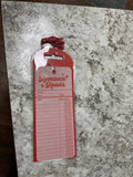 Romance Reads Bookmark
