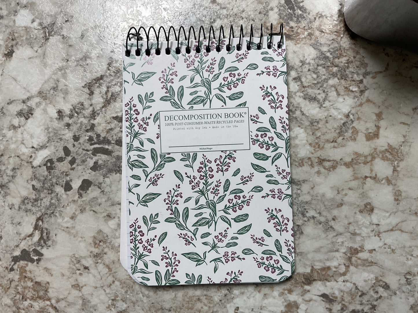 Decomposition Notebooks by Michael Roger