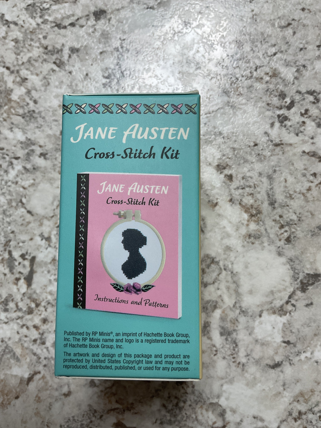 Jane Austen Cross Stitch Kit