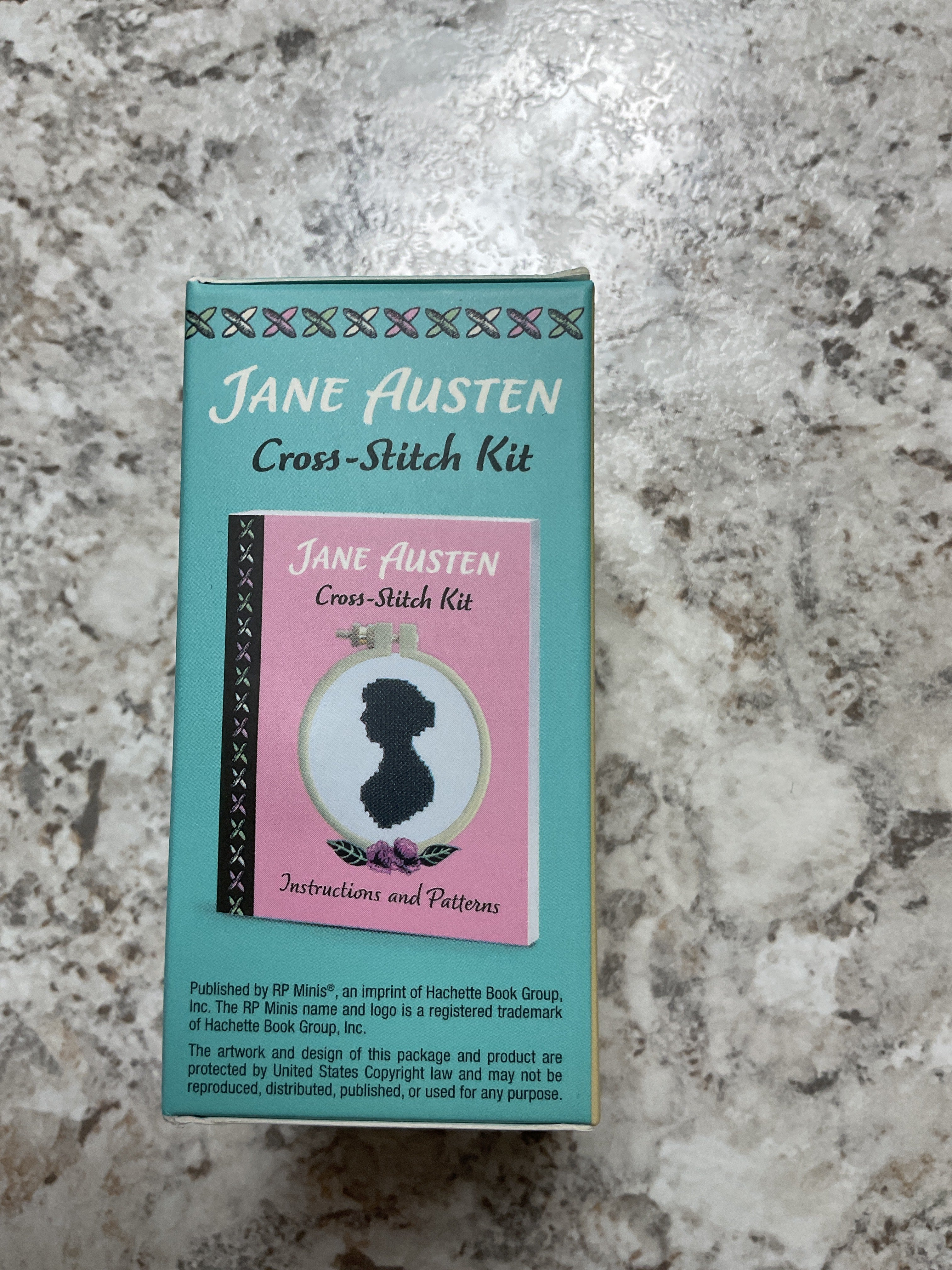 Jane Austen Cross Stitch Kit