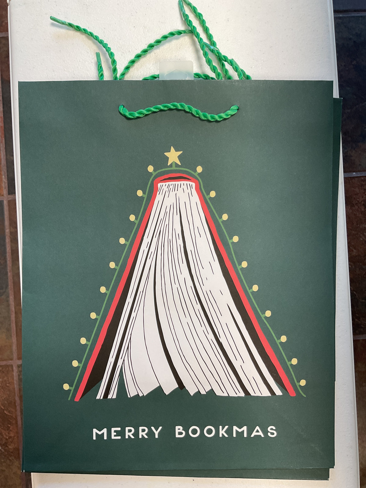 Gift bag, ￼Merry Bookmas