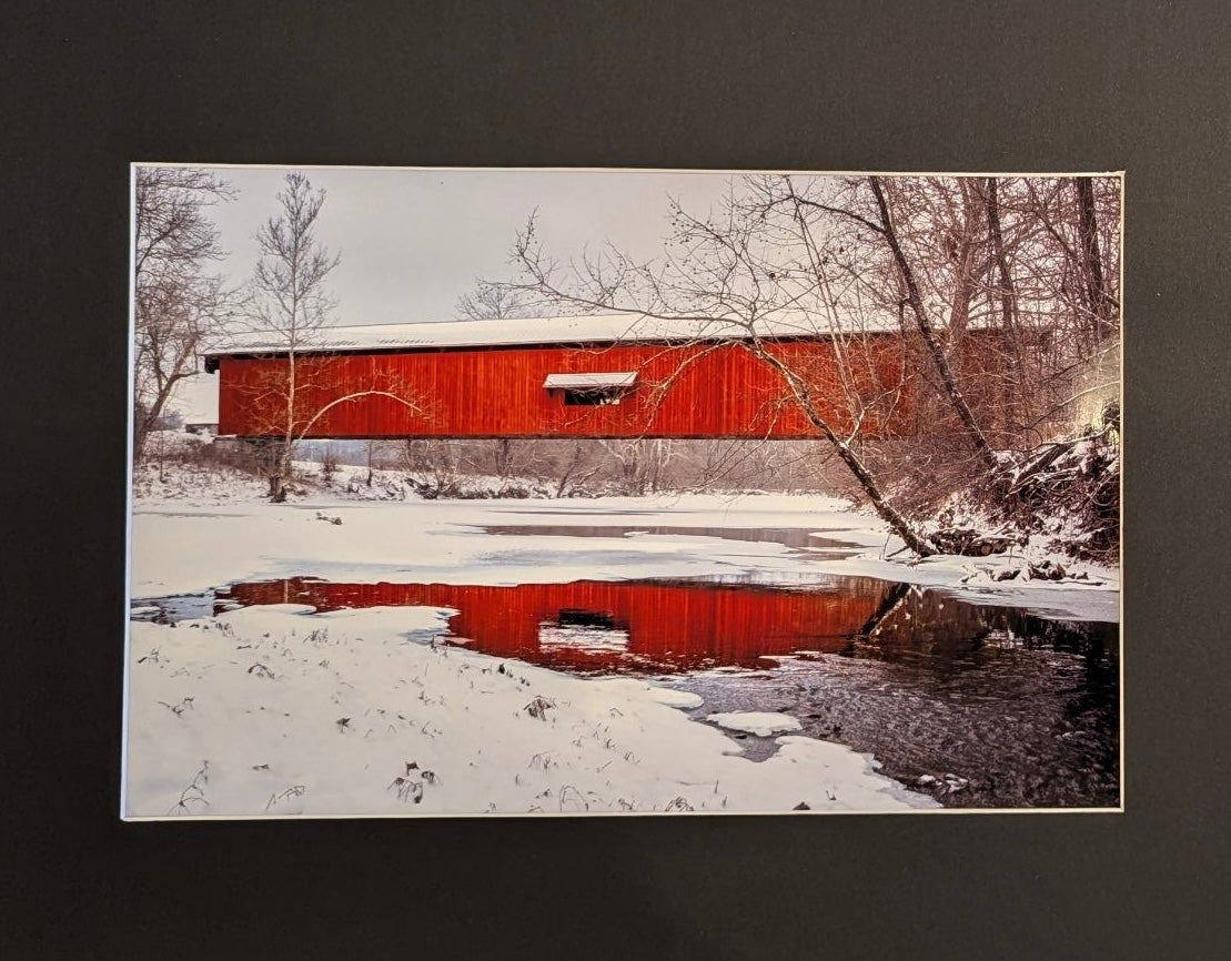 Katie Baker Sparks Photography-Bushing Bridge matted print