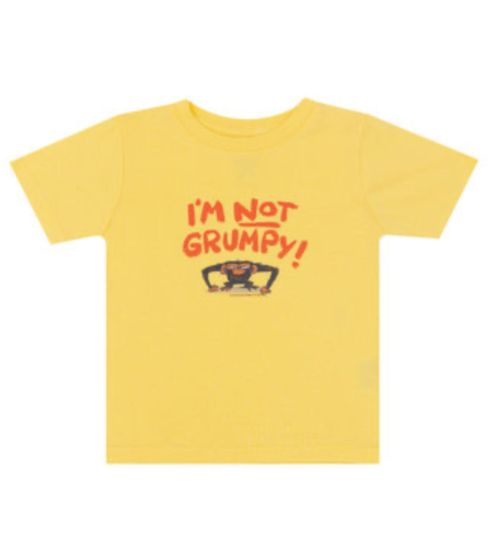 Grumpy Monkey “I’m Not Grumpy” kids’ t-shirt