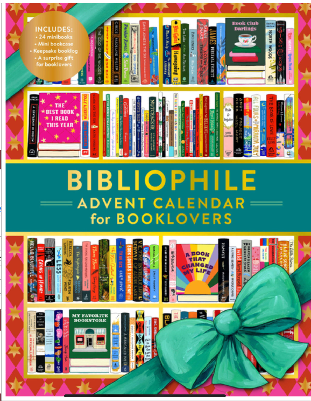 Bibliophile Advent Calendar for Booklovers