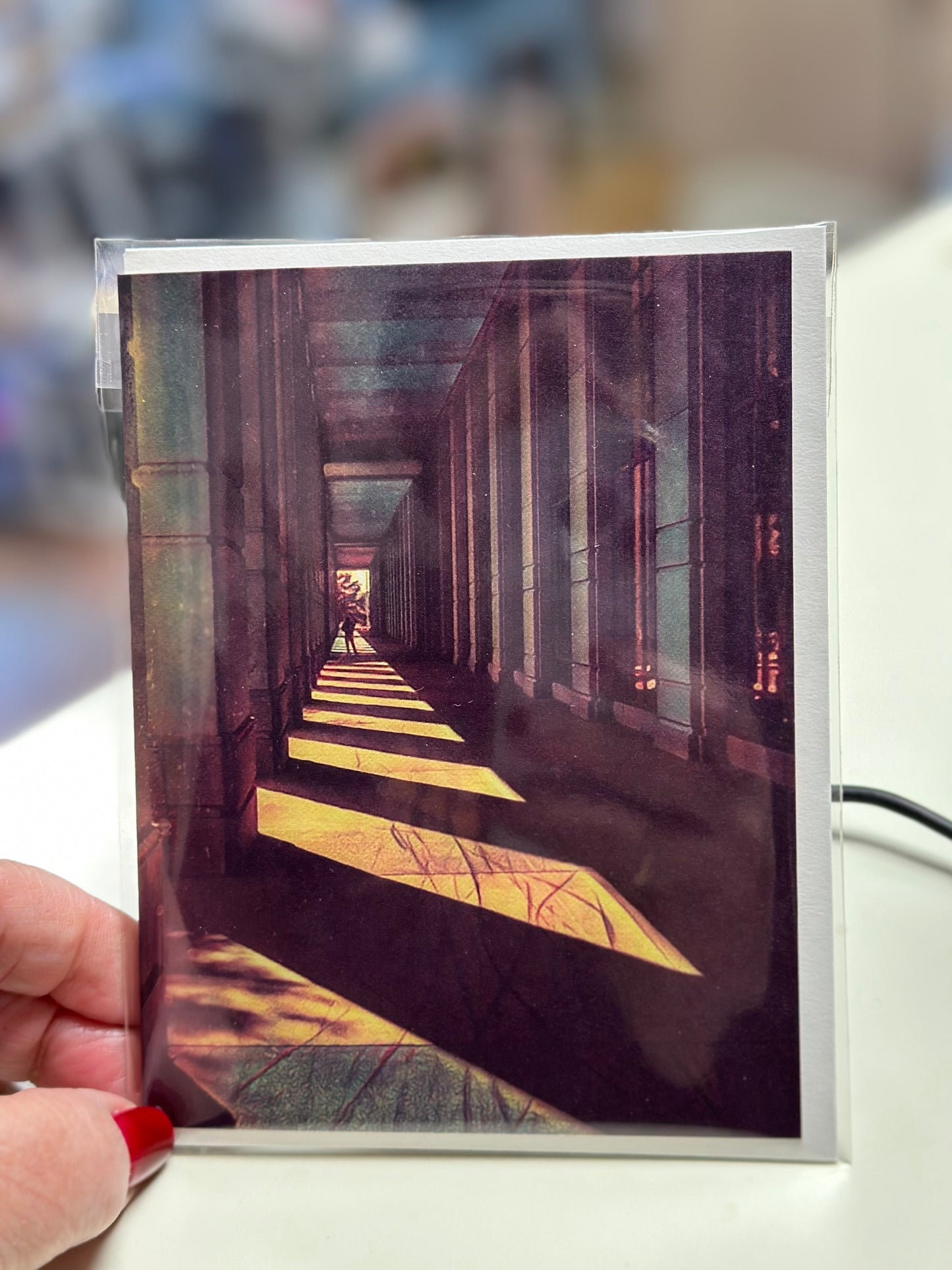 Katie Baker Sparks Photography-Geometric Hallway Card