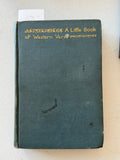 A Little Book of Western Verse