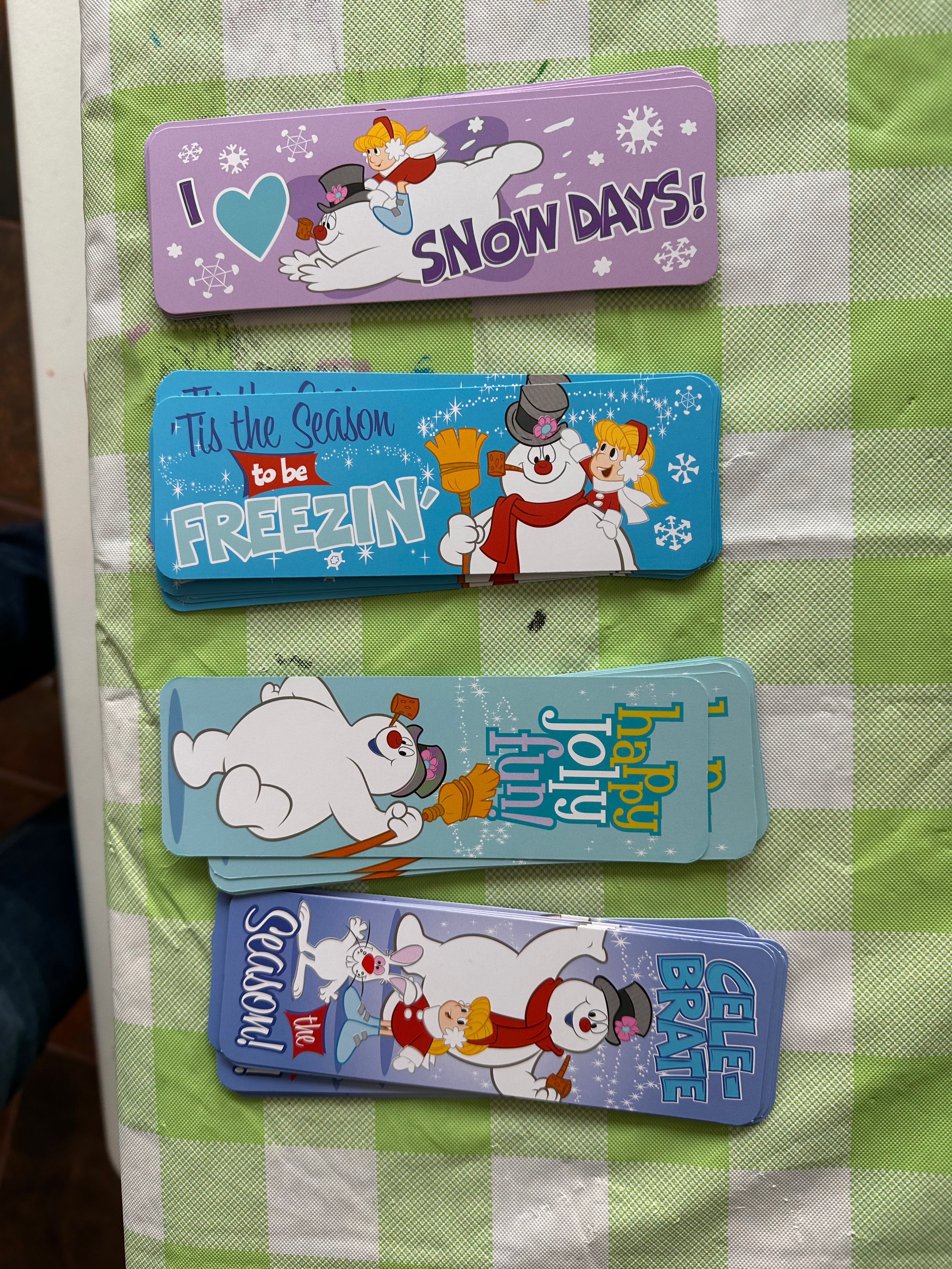 Snowman Bookmarks