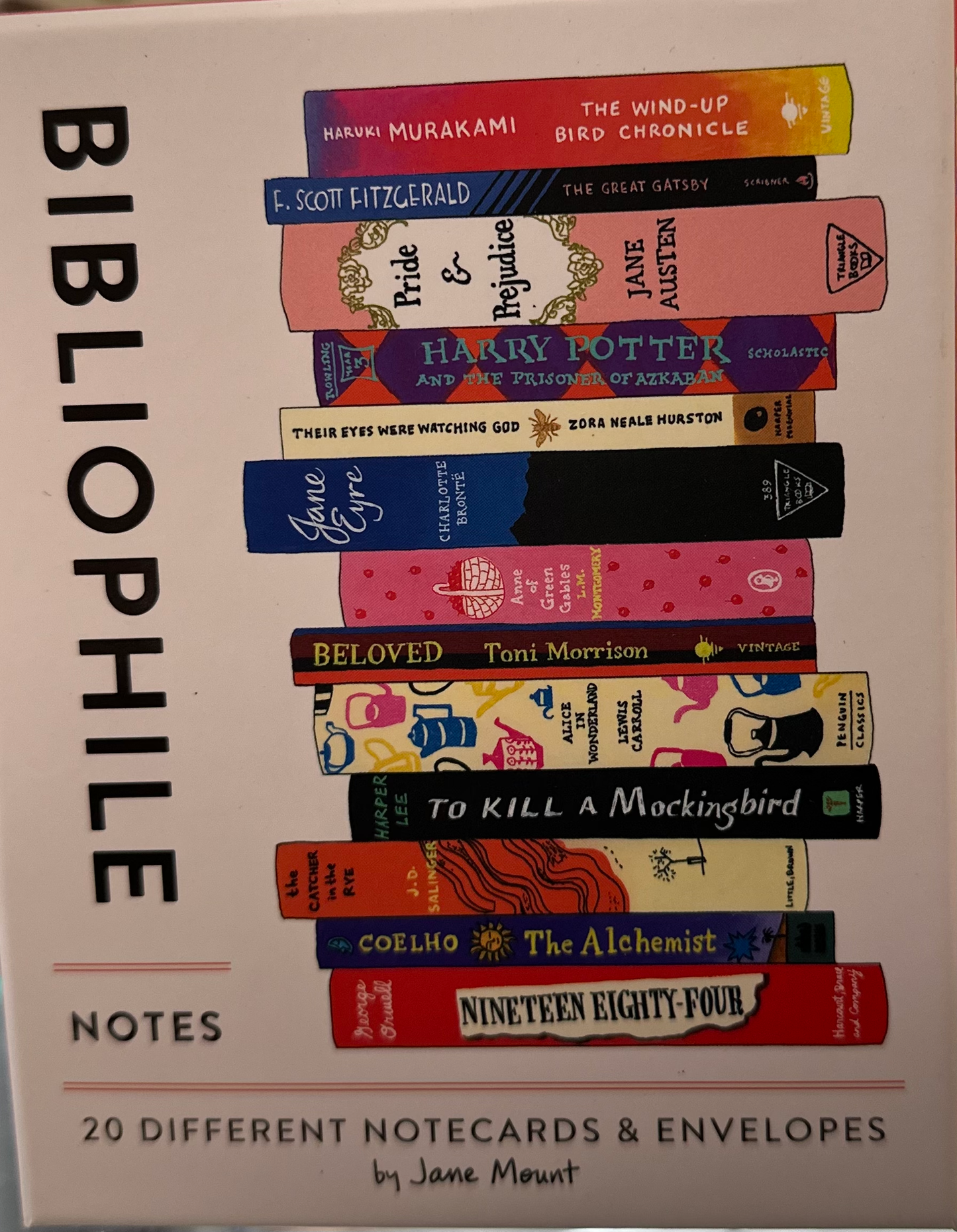 Bibliophile Note Cards