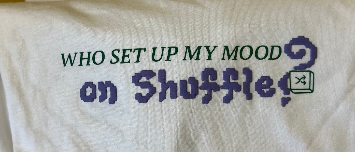 Mood Shuffle tee shirt