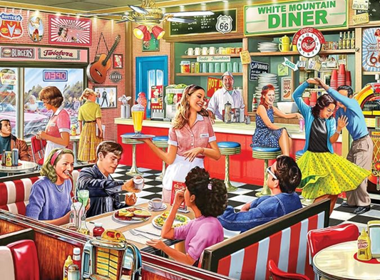 White Mountain Puzzle - American Diner
