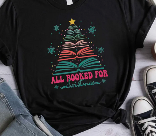 New Destiny Designs-All booked for Christmas Graphic t-shirt