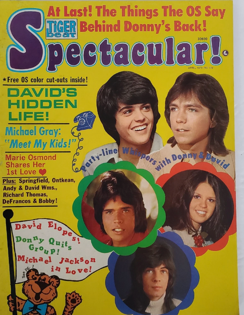 Tiger Beat Spectacular April 1973