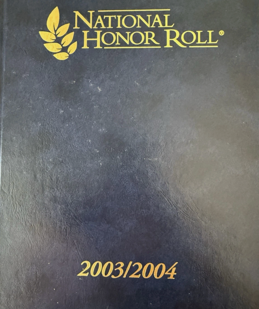 National Honor Roll 2003/2004 Vintage Publication