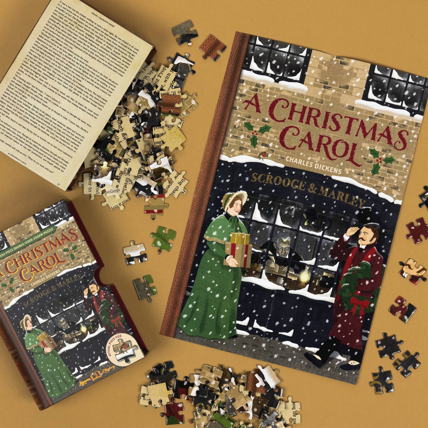 Professor Puzzle USA, Inc. - A Christmas Carol 252pc Jigsaw