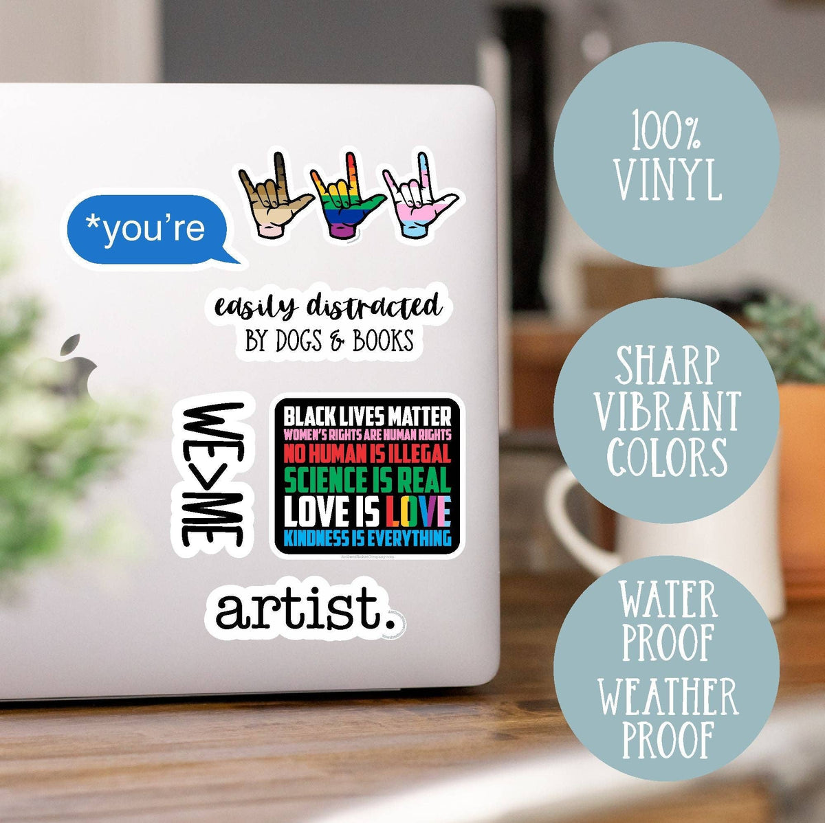 Anthem Sticker Company - Reminder: you could be reading a book right now sticker