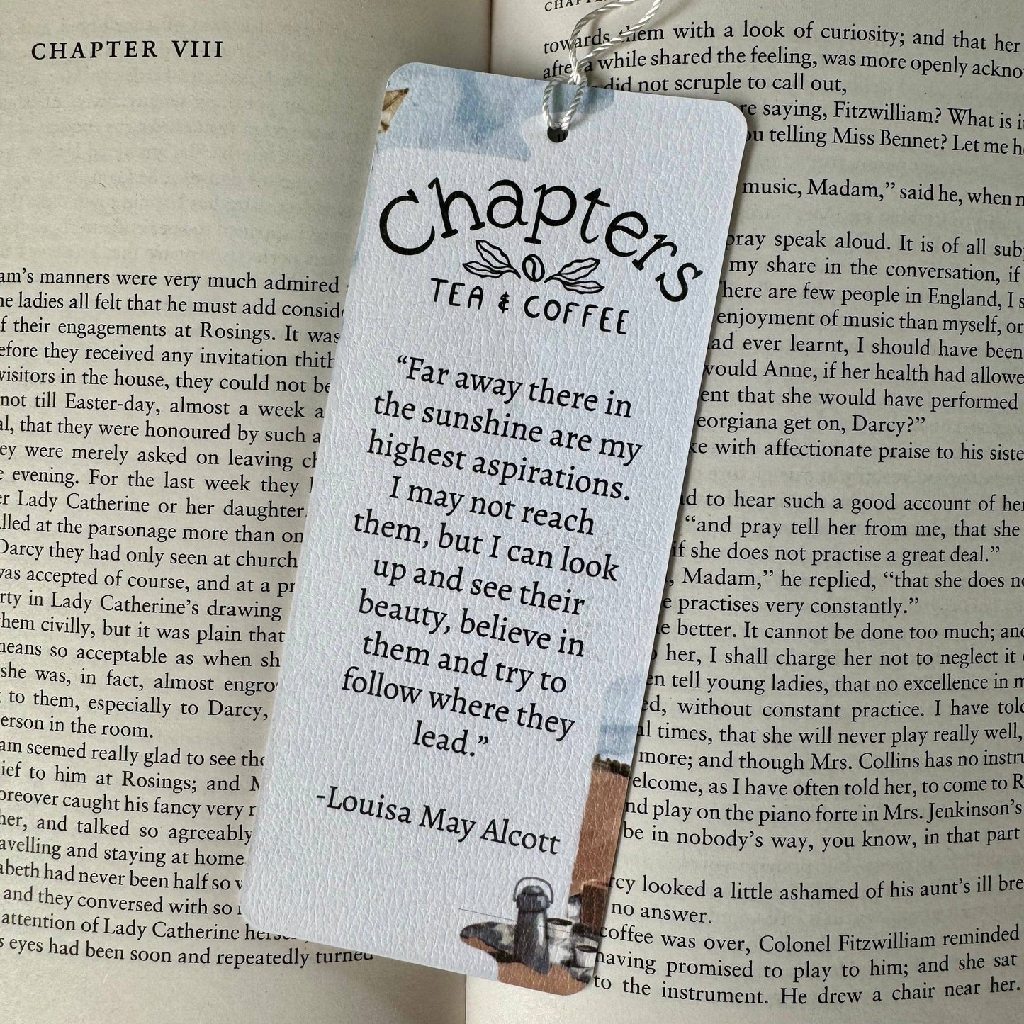 Chapters Tea - Little Women Bookmark