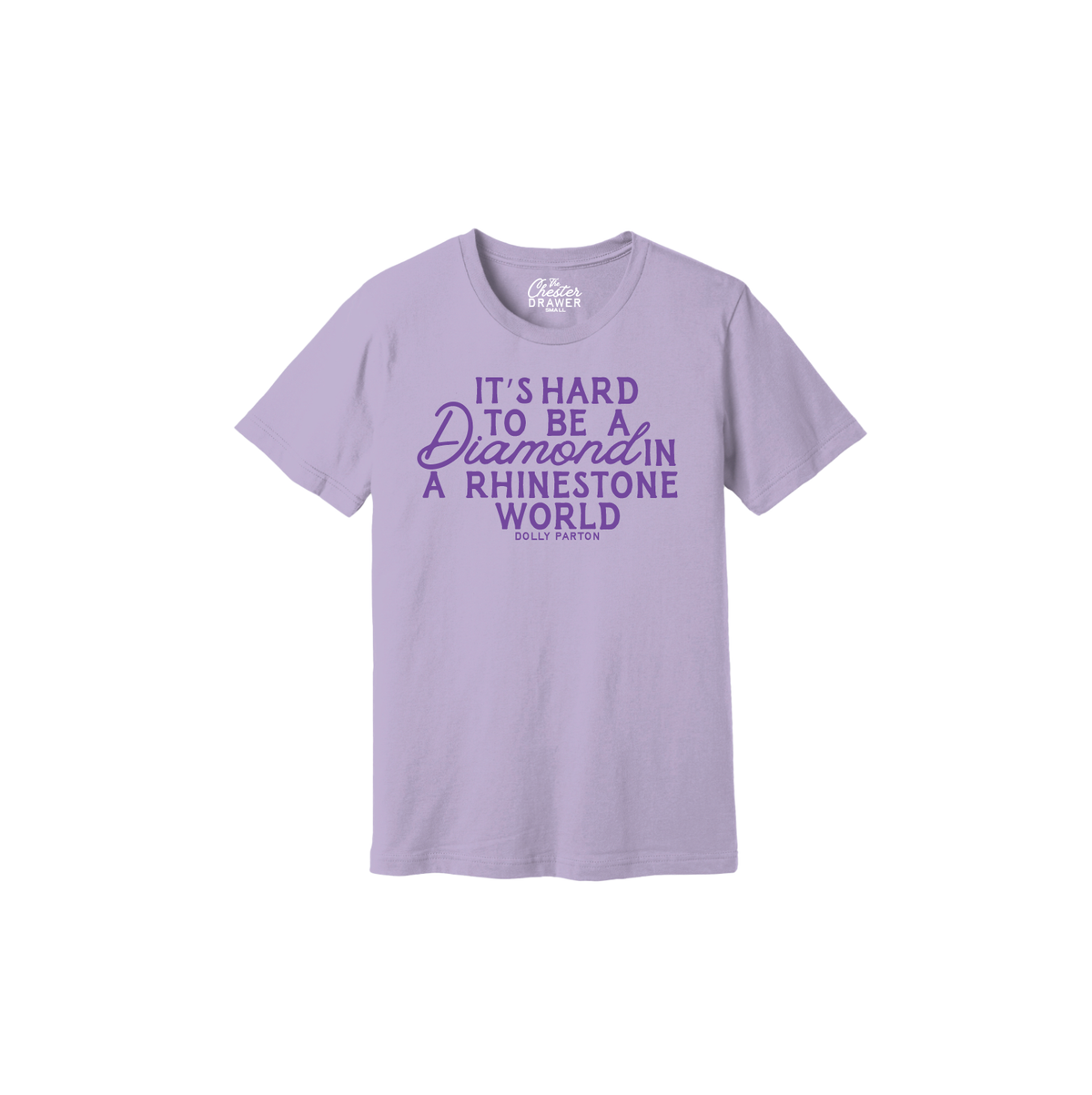 The Chester Drawer - Rhinestone World T-Shirt