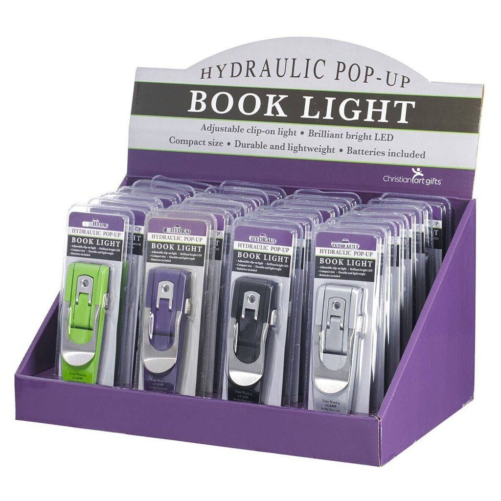 Christian Art Gifts - Hydraulic Pop-up Book Light Merchandiser