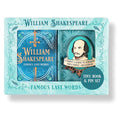 Insight Editions - #1 Pop Culture Publisher - William Shakespeare Tiny Book and Pin Set