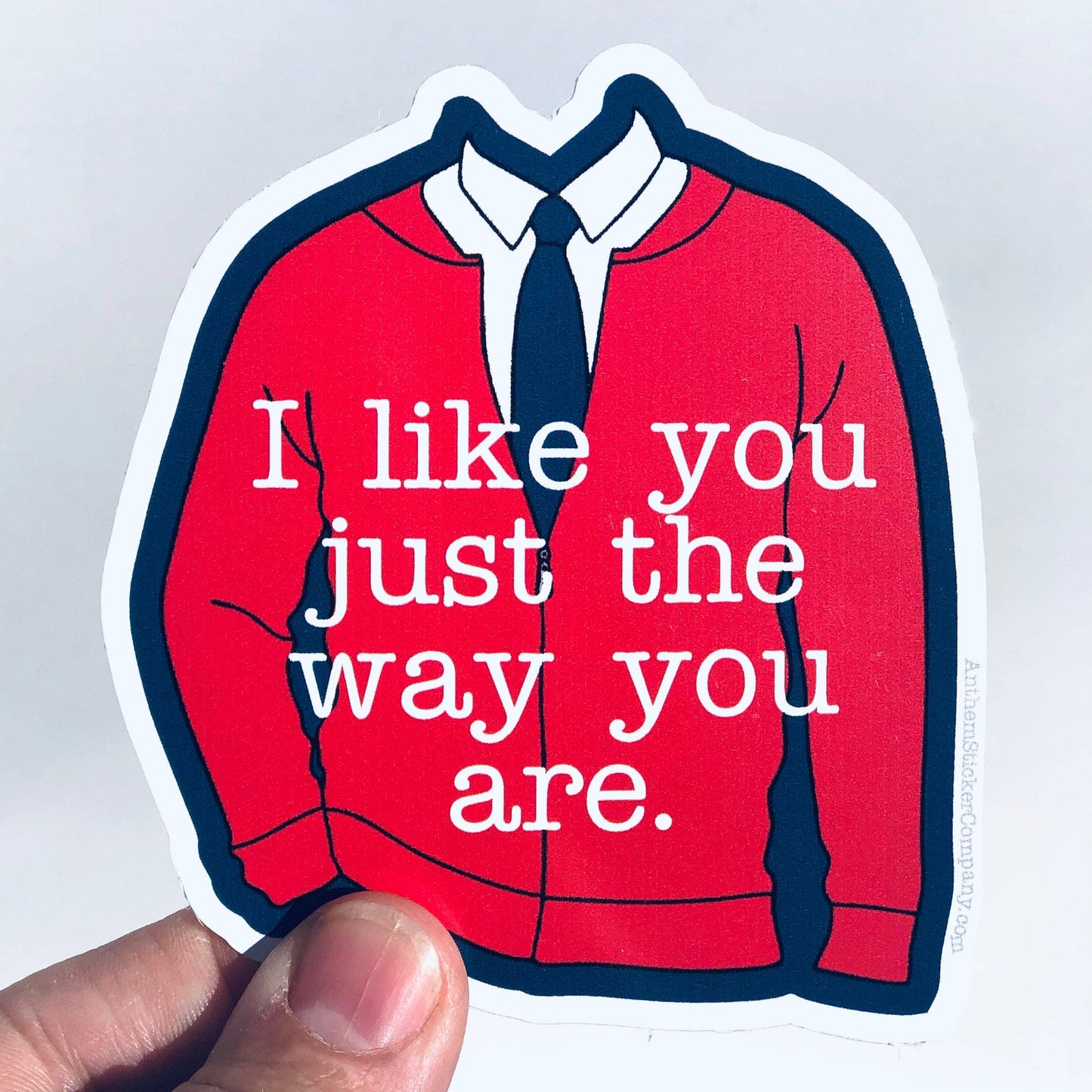 Anthem Sticker Company - I like you sweater sticker