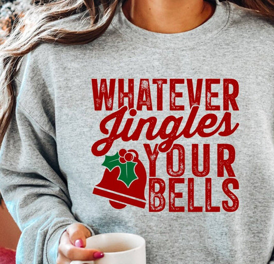 Peach Closet - Whatever Jingles Your Bells Crew Sweatshirt