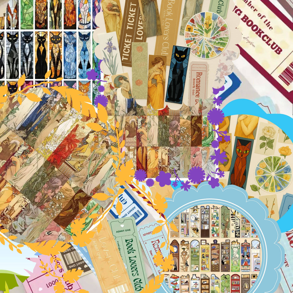 Magnifique Hearts - Random Surprise Bookmarks