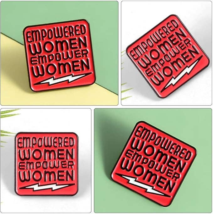 Empower Women Enamel Pin