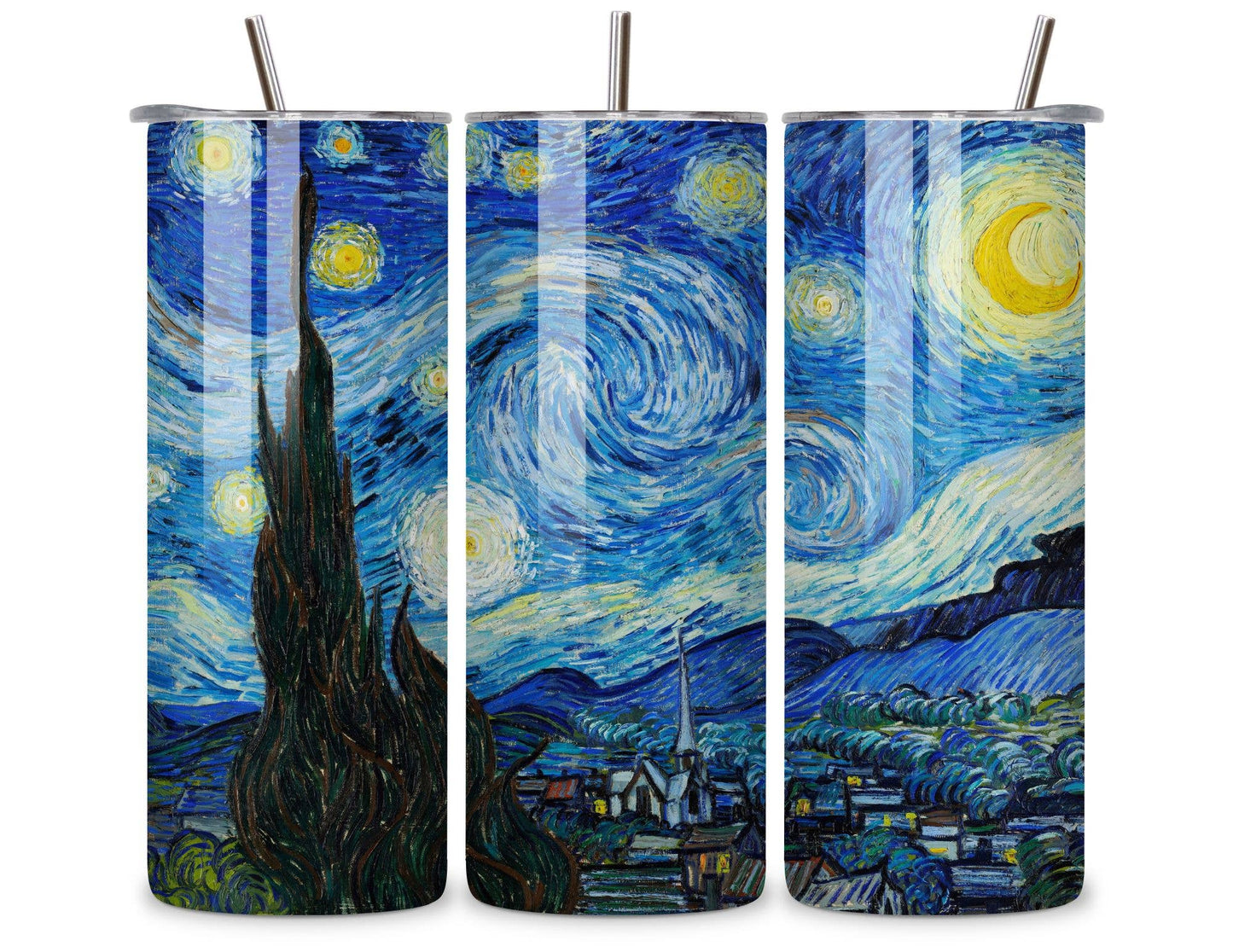 Sister Ray - Starry Night 20 oz. Stainless Steel Tumbler