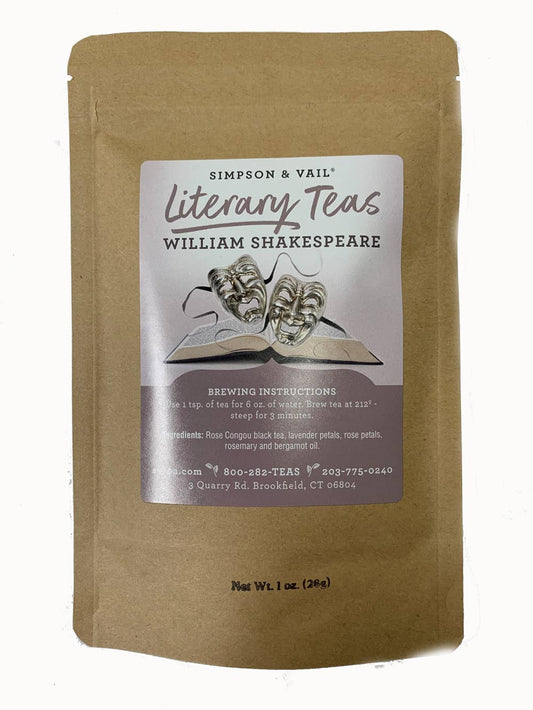 Simpson & Vail - William Shakespeare's Black Tea Blend - 1oz