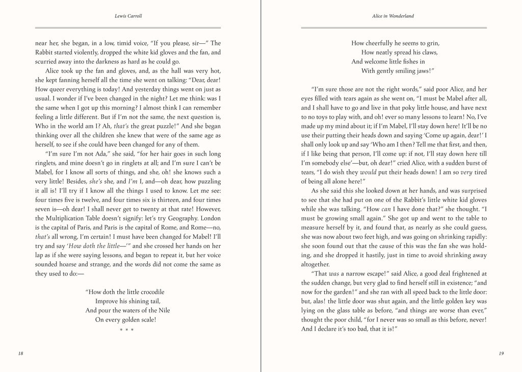 Peter Pauper Press - Alice's Adventures in Wonderland