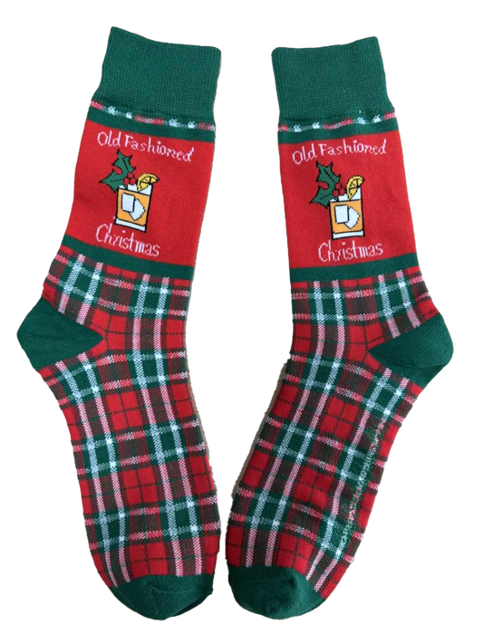 Buy Socks You All - Old Fashioned Christmas Men's Socks