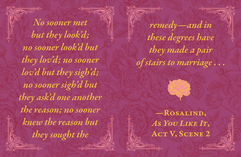 Insight Editions - #1 Pop Culture Publisher - William Shakespeare: Famous Loving Words