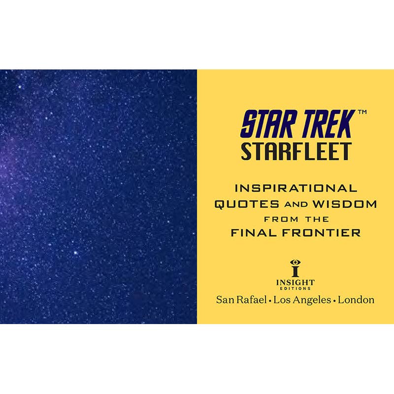 Insight Editions - #1 Pop Culture Publisher - Star Trek: Starfleet (Tiny Book) - NEW!