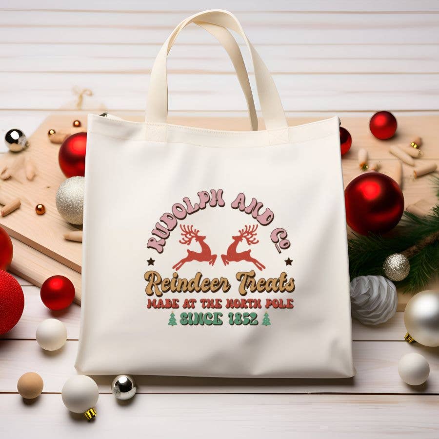 Sister Ray - Rudolph and Company Christmas Tote Bag