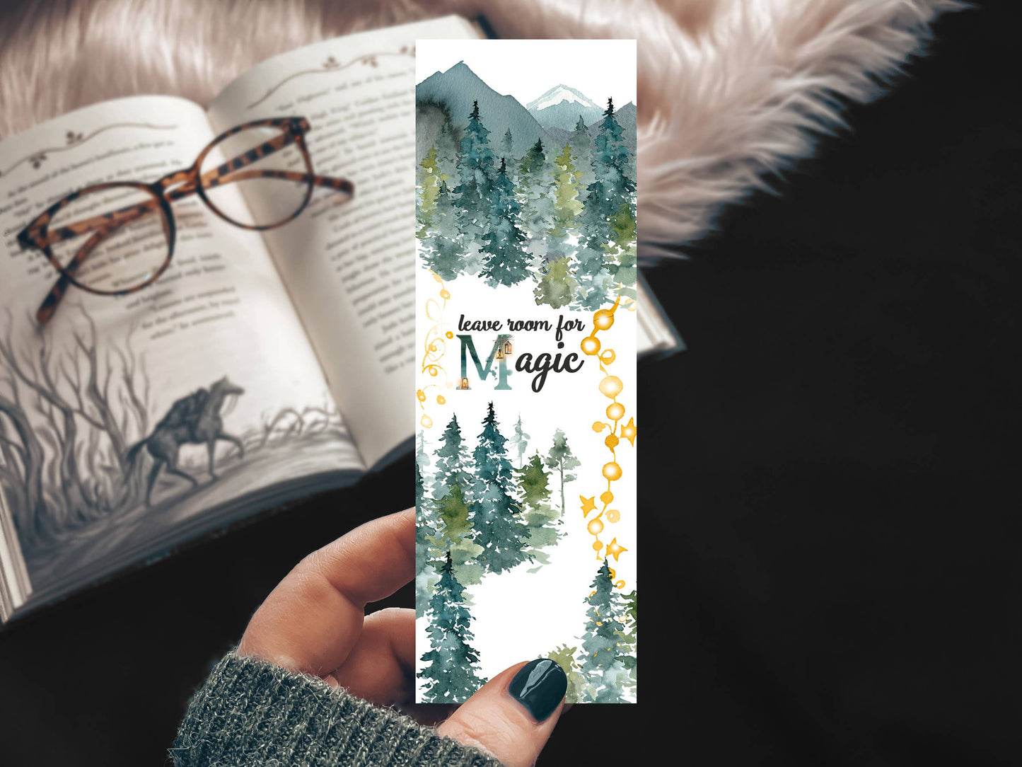 Mirkwood Scribes - Leave Room for Magic Bookmark