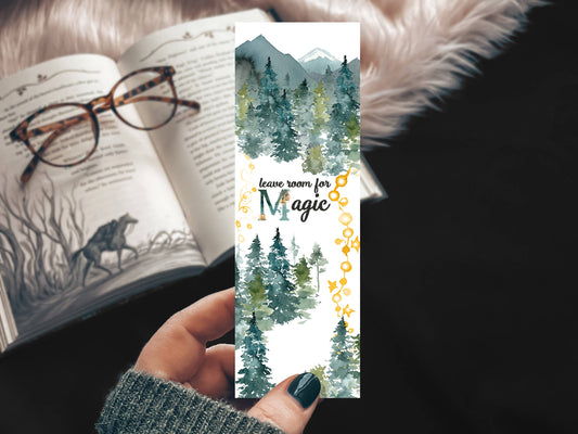 Mirkwood Scribes - Leave Room for Magic Bookmark