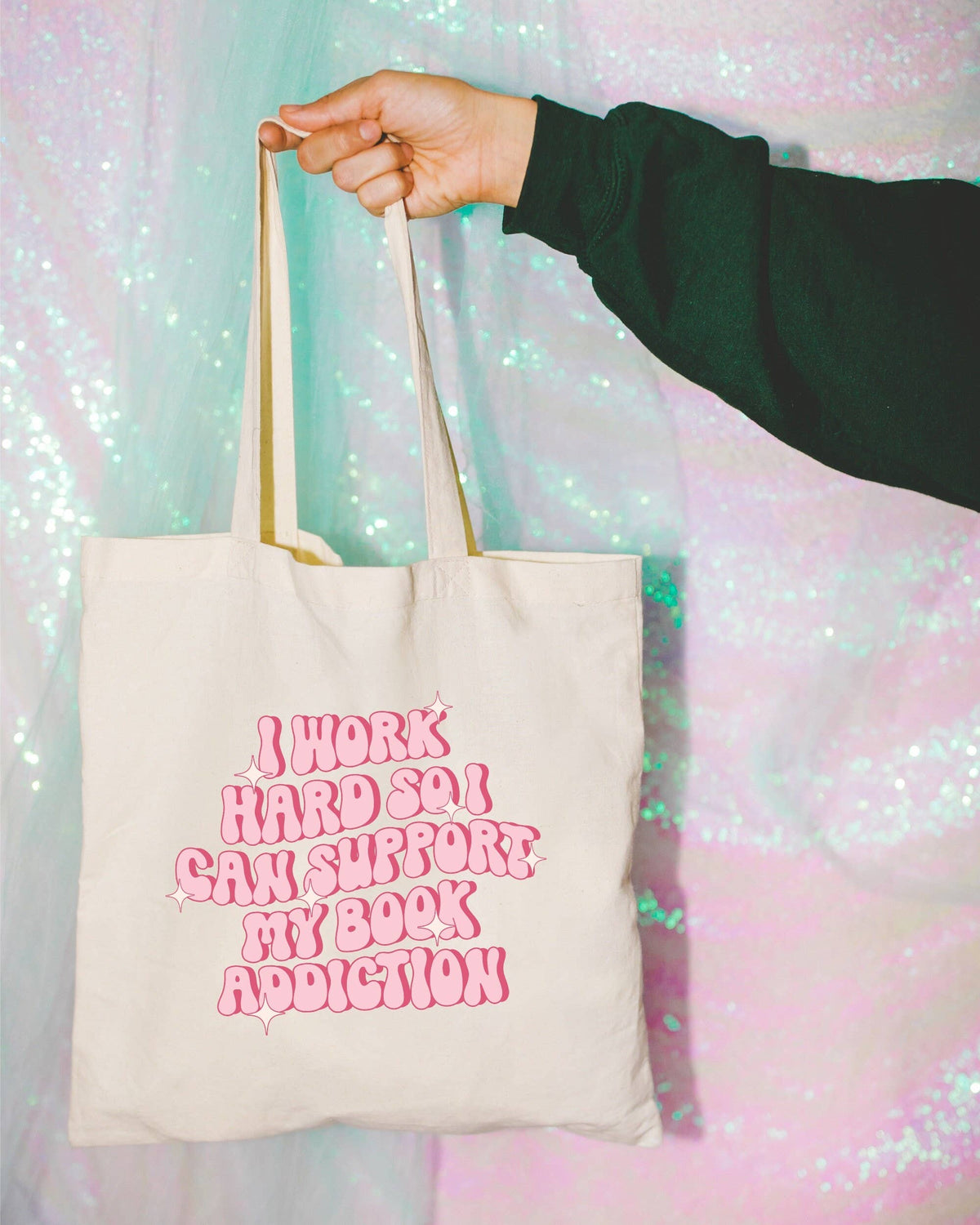 256 Craft Co - Book Addiction Canvas Tote Bag