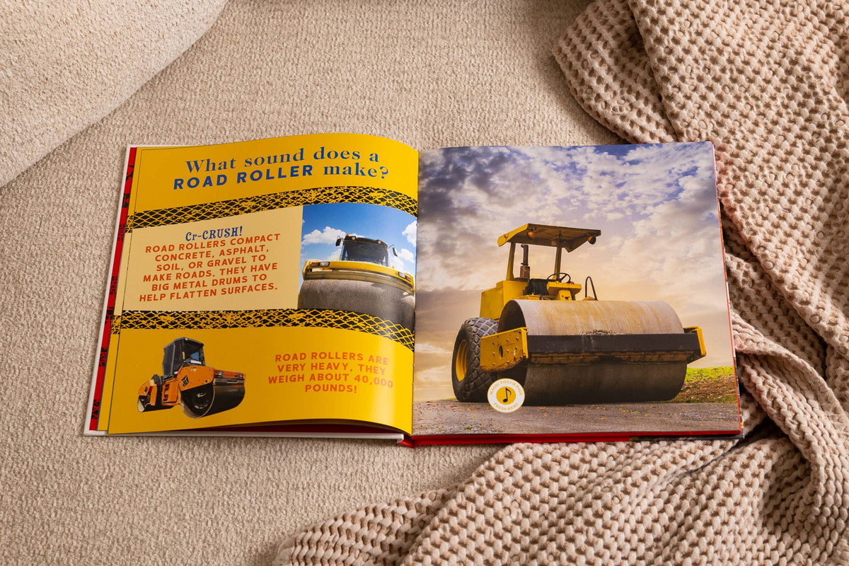 HarperCollins Focus - Giant Trucks: A Press & Play Sound Board Book