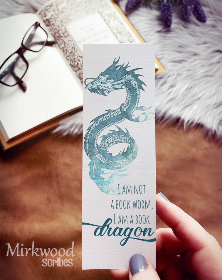 Mirkwood Scribes - Book Dragon Bookmark