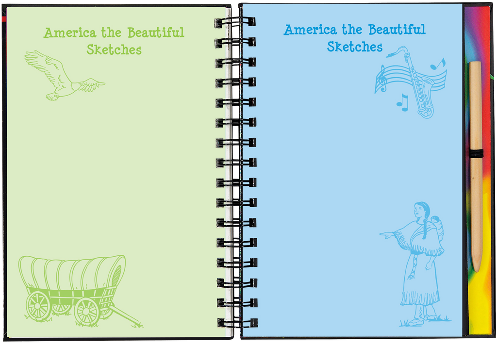 Peter Pauper Press - America Scratch and Sketch
