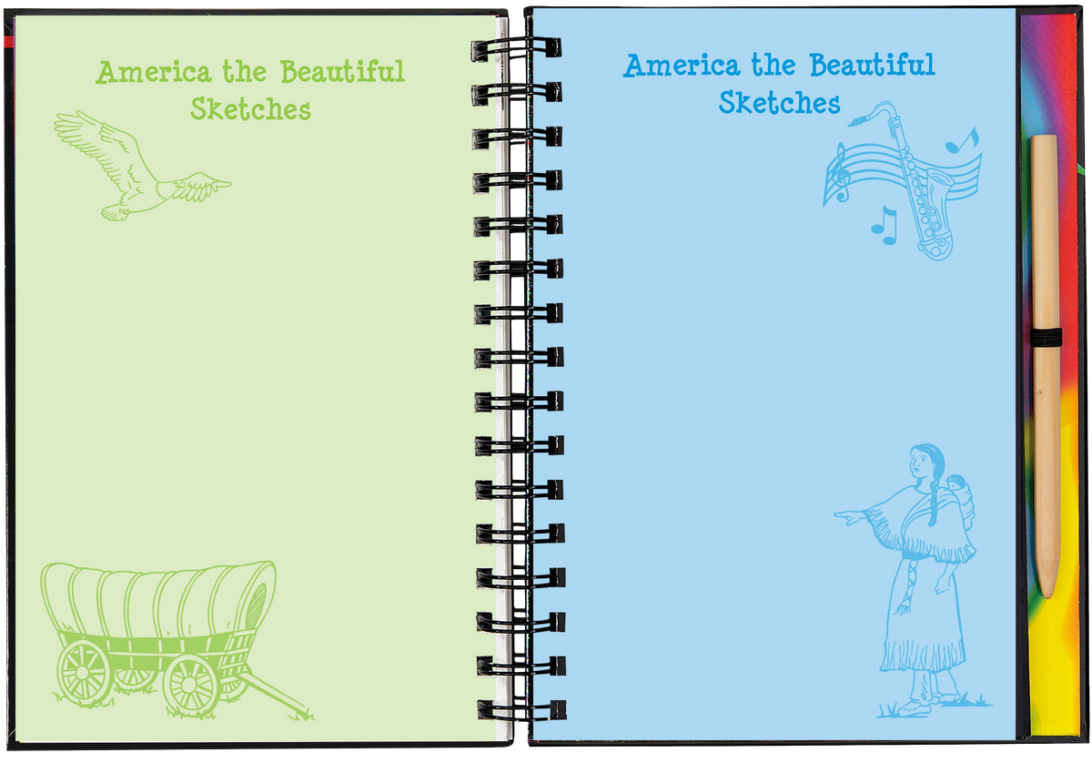 Peter Pauper Press - America Scratch and Sketch