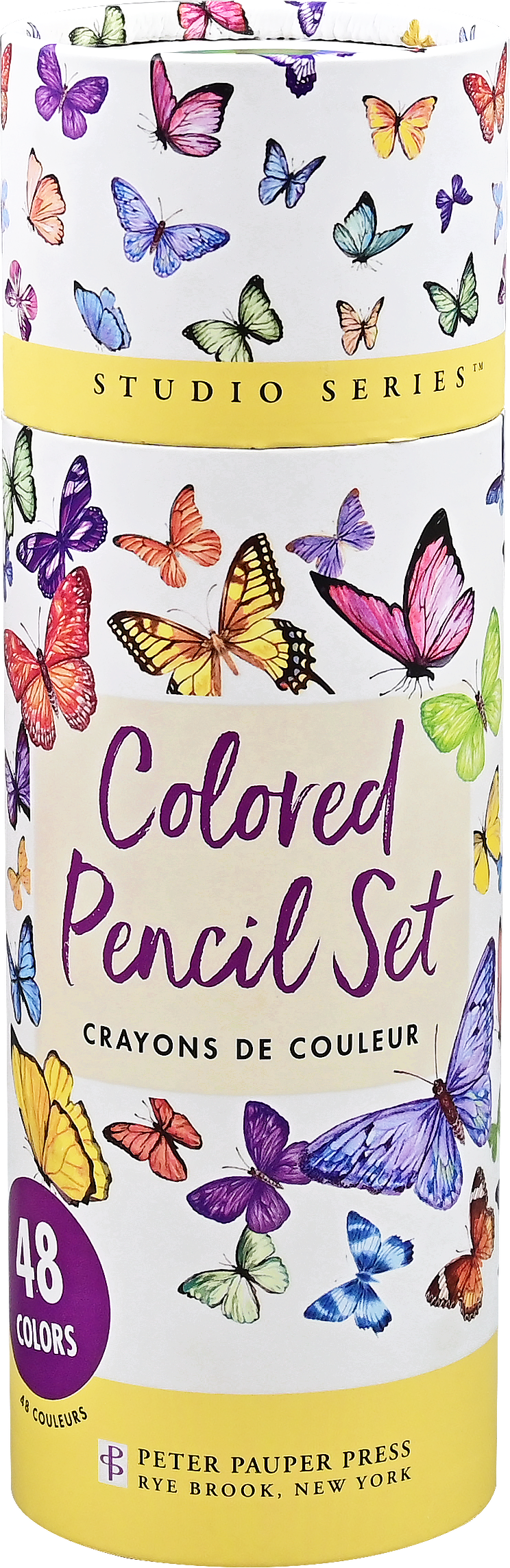 Peter Pauper Press - Studio Series Colored Pencils (Set of 48)