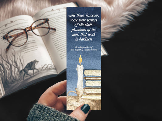 Mirkwood Scribes - Sleepy Hollow Quote Bookmark