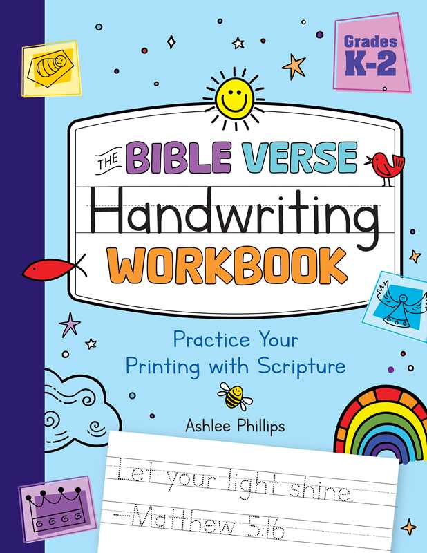 Simon & Schuster - Bible Verse Handwriting Workbook by Ashlee Phillips