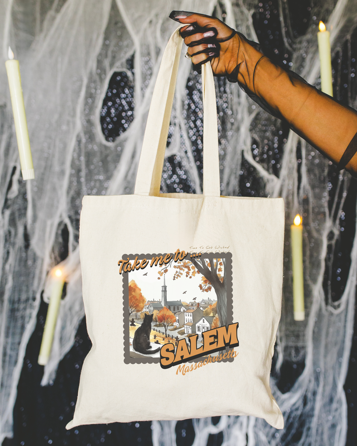 256 Craft Co - Take Me To Salem Tote Bag