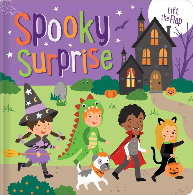 Simon & Schuster - Spooky Surprise: Lift-the-Flap Board Book by