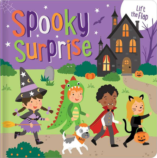 Simon & Schuster - Spooky Surprise: Lift-the-Flap Board Book by