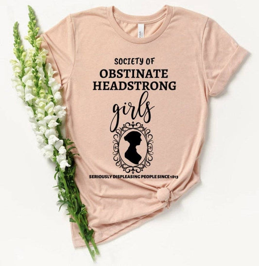 Peach Closet - Society Of Obstinate Headstrong Girls Tee