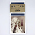 EDolly Parton - 16" x 24" Waffle Weave Tea Towel